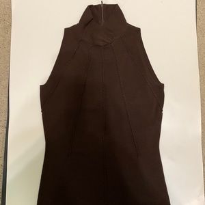 Brown, Sweater-type, Shirt by Cache’